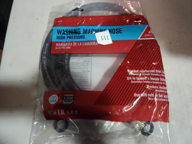 NEW Single Washing Machine Hose High Pressure 6 ft