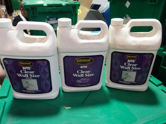 NEW Qty 3 Gallons Wallpaper Sizeing