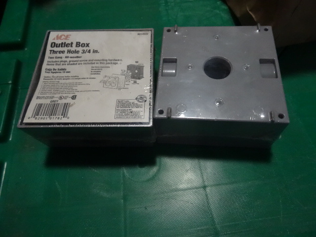 NEW Qty 2 Outlet Boxes
