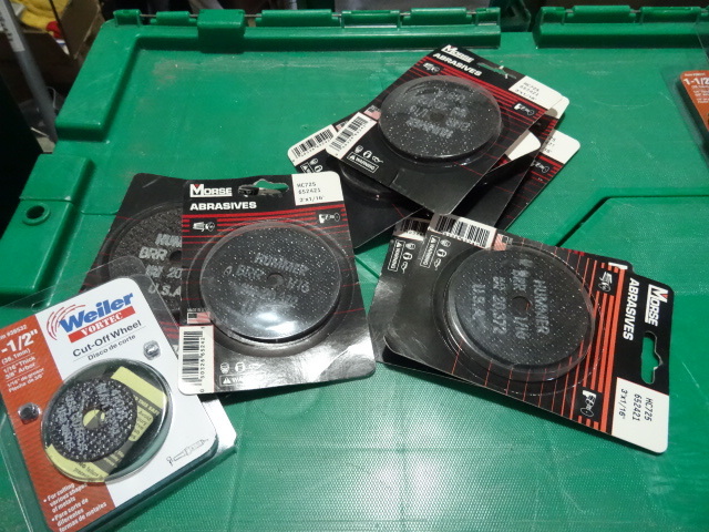 NEW Lot Misc Grinding and Cutting Disks
