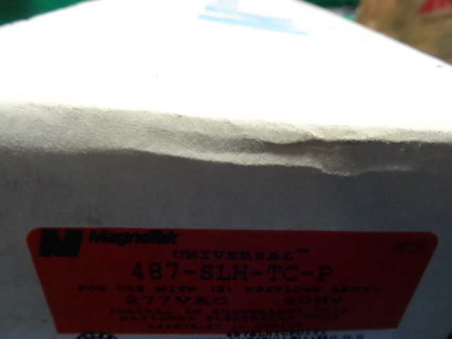 NEW Qty 3 Magnatek Ballest 487-SLH-TC-P