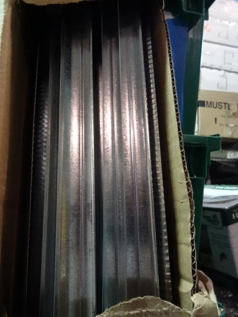 NEW Approx Qty 15 Galvanized Roof Drip Edge, 10 ft ea