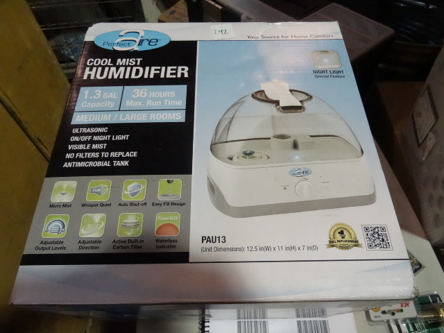 NEW Perfect Aire Cool Mist Humidifier