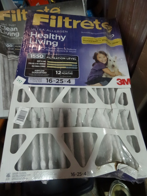 NEW 3M Filtrete Air Filter 1550MPR 16x25x4