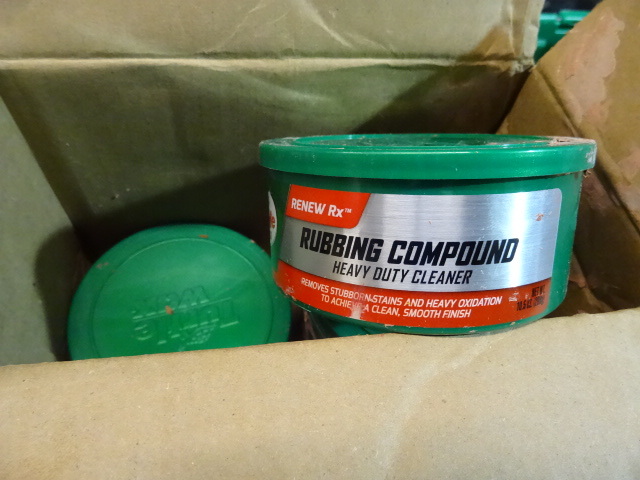 NEW Qty 4 Turtle Wax Heavy Duty Rubbing Compound