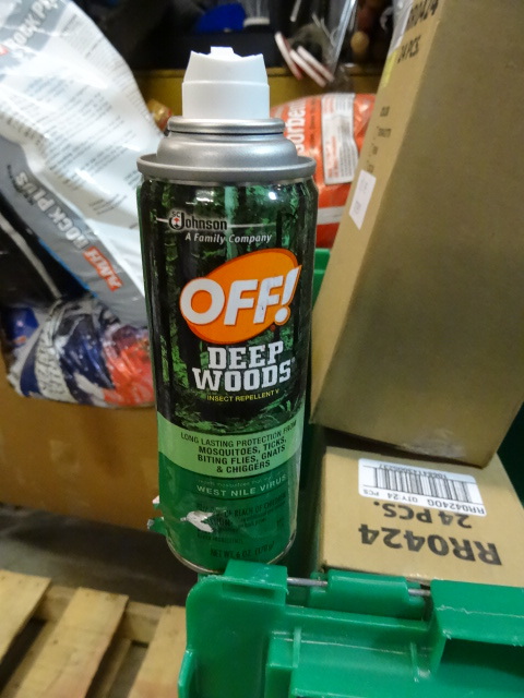 NEW Qty 10 Cans OFF Spray. One with spray tip. Must swap tip with other cans to use