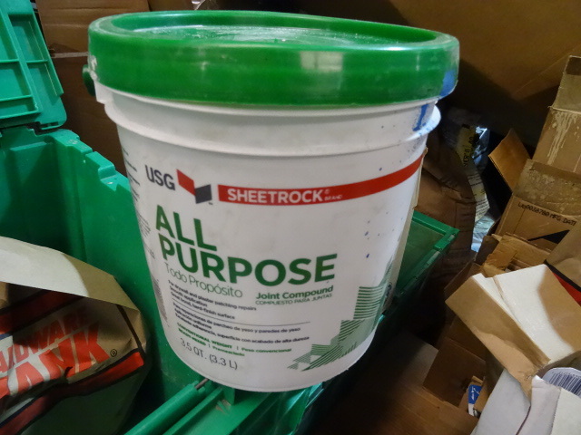 New Qty 2 Buckets, 7 Quarts Total General All Purpose Sheet Rock Compund
