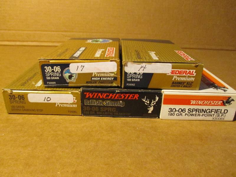 lot 17 image: 30-06 Ammo