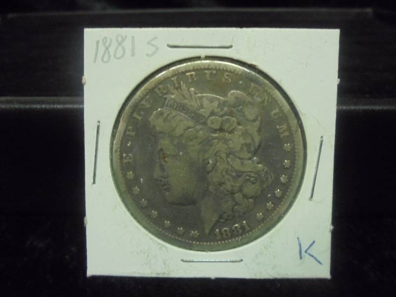 1881S Morgan Silver Dollar