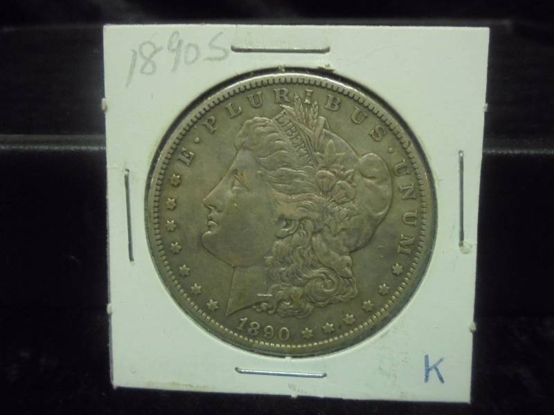 1890S Morgan Silver Dollar