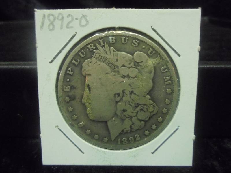 1892O Morgan Silver Dollar