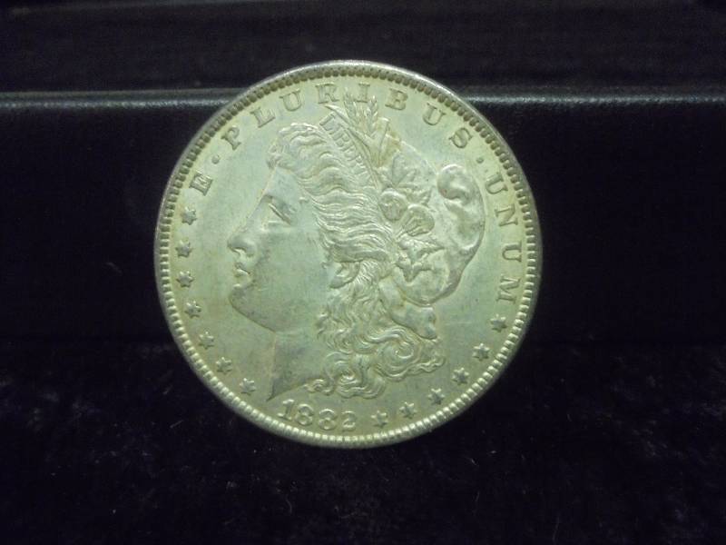 1882 Morgan Silver Dollar