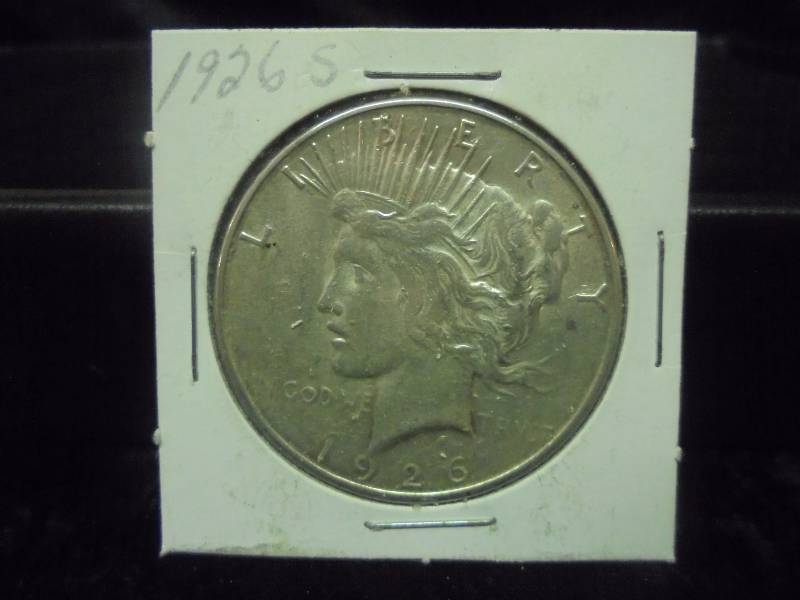 1926S Peace Silver Dollar