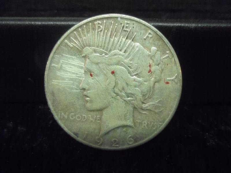 1926S Peace Silver Dollar