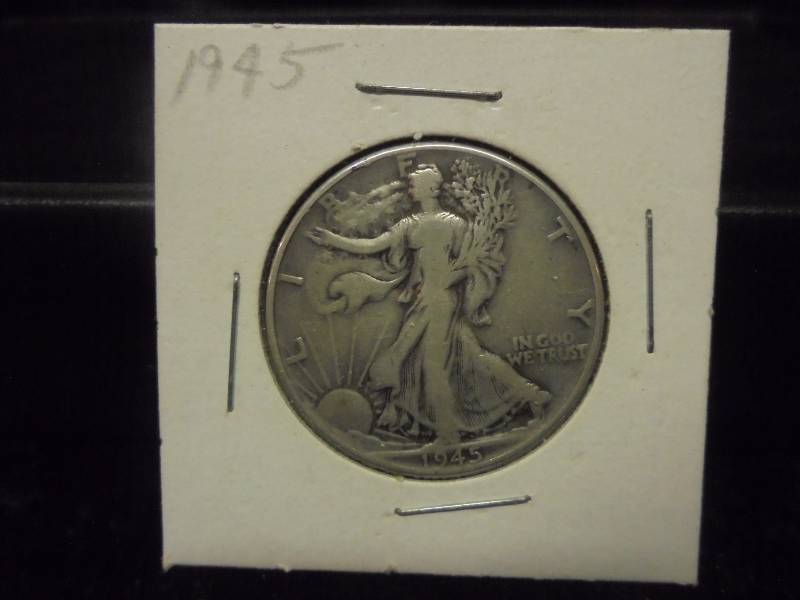 1945 Walking Liberty Half Dollar