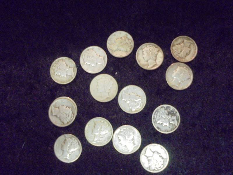 Lot - Mercury Dimes