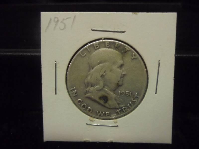 1951 Franklin Half Dollar