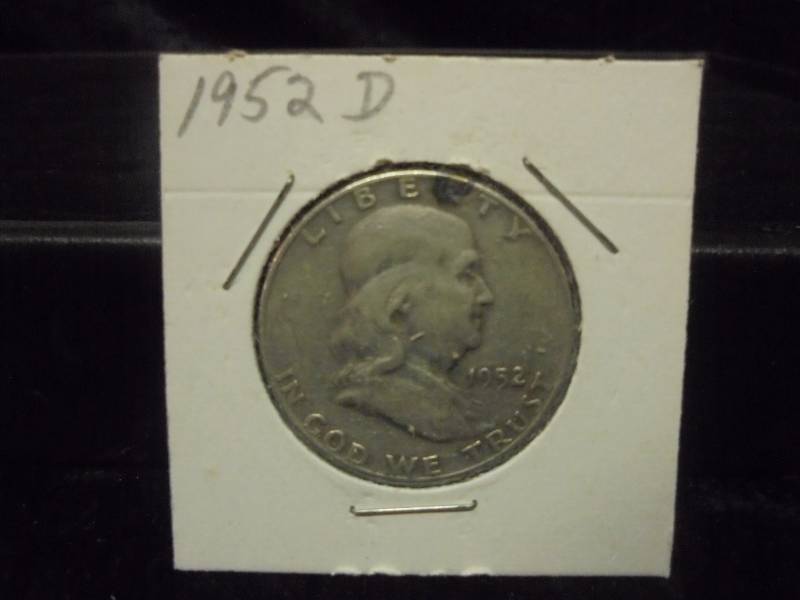1952D Franklin Half Dollar