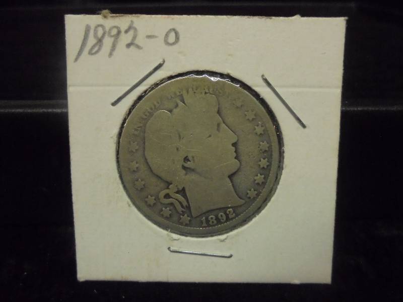 1892O Barber Half Dollar