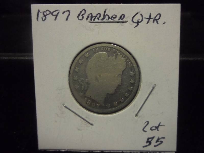 1897 Barber Quarter