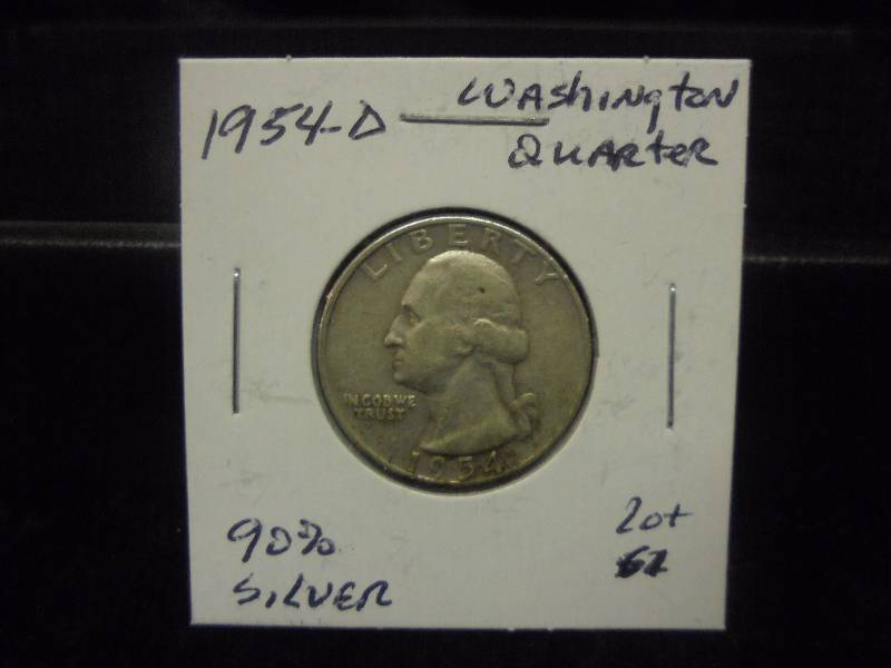 1954D Washington Quarter