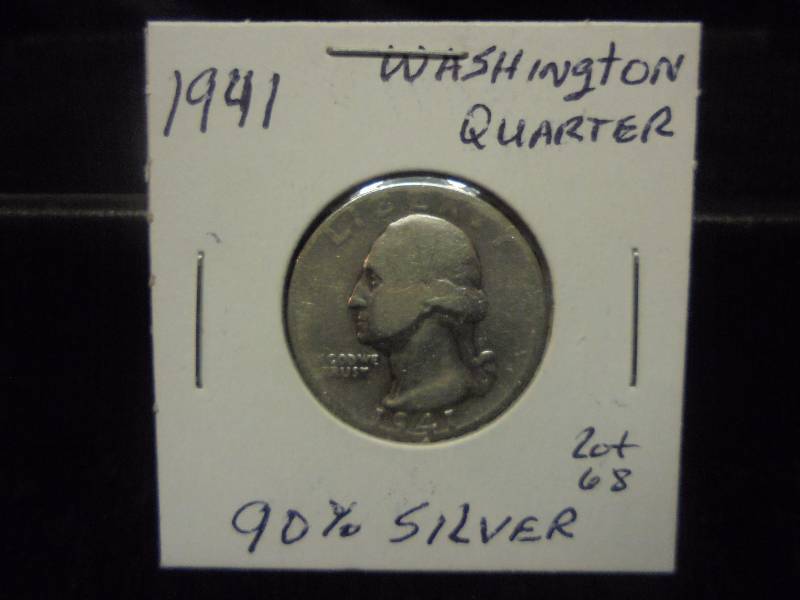 1941 Washington Quarter