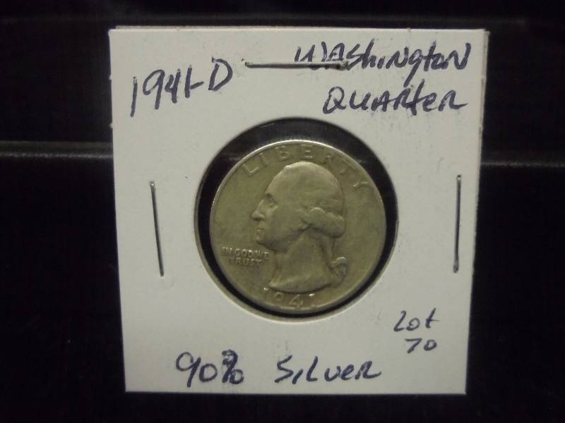 1941D Washington Quarter