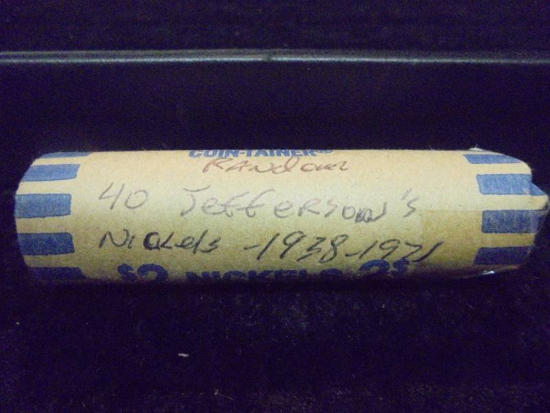 Roll of 40 1938-1971 Jefferson Nickels
