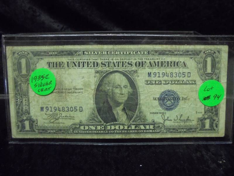 1935C Silver Certificate