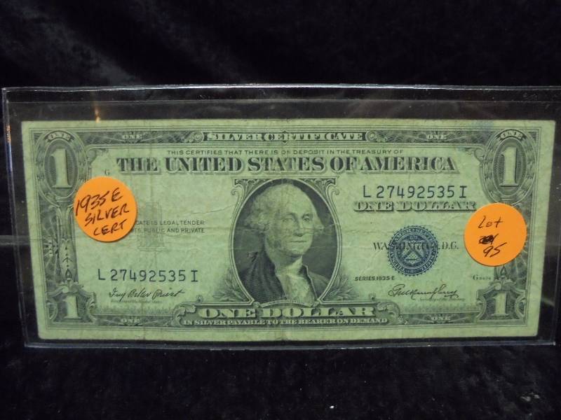 1935E Silver Certificate