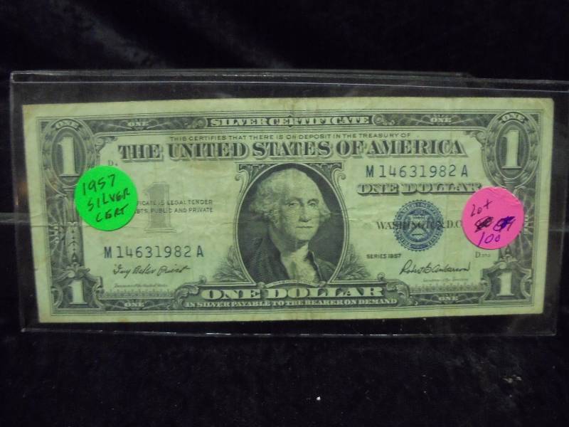 1957 Silver Certificate