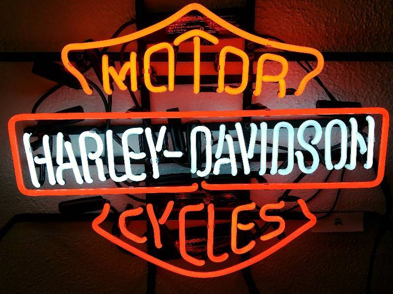 Harley Davidson Neon Sign | Unique, Antiques and Vintage