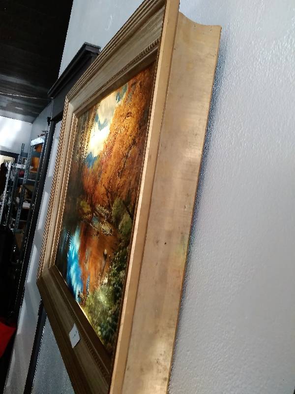 Vintage Illuminated Picture