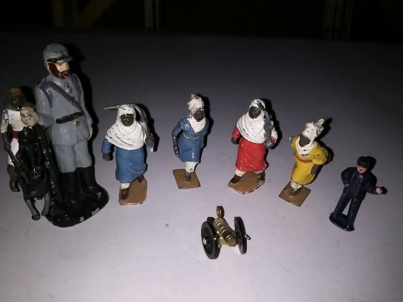 Antique Small Cast Figures
