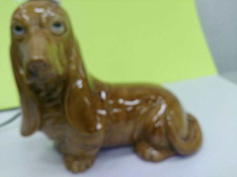 Ceramic Bassett Hound