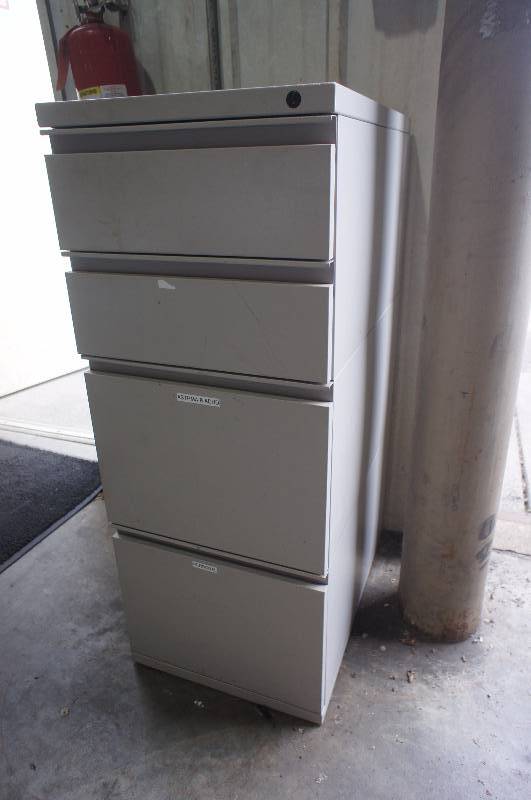 Heavy Duty 4 Drawer Filing Cabinet