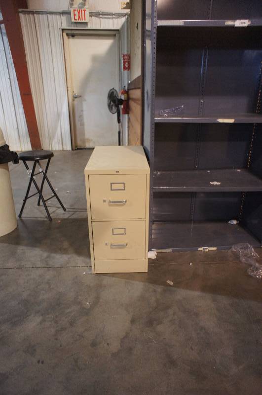 Filing Cabinet and Metal Shelf