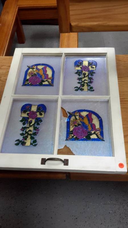 Stained glass window