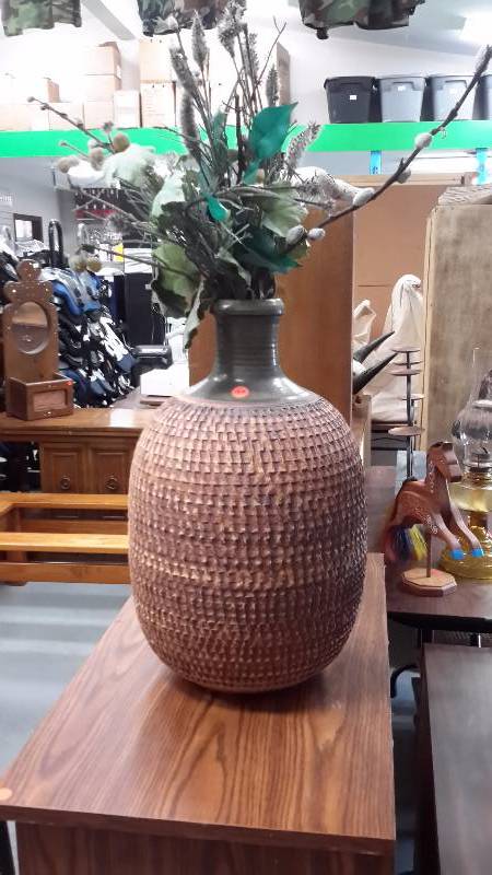Large plant pot - handcrafted clay
