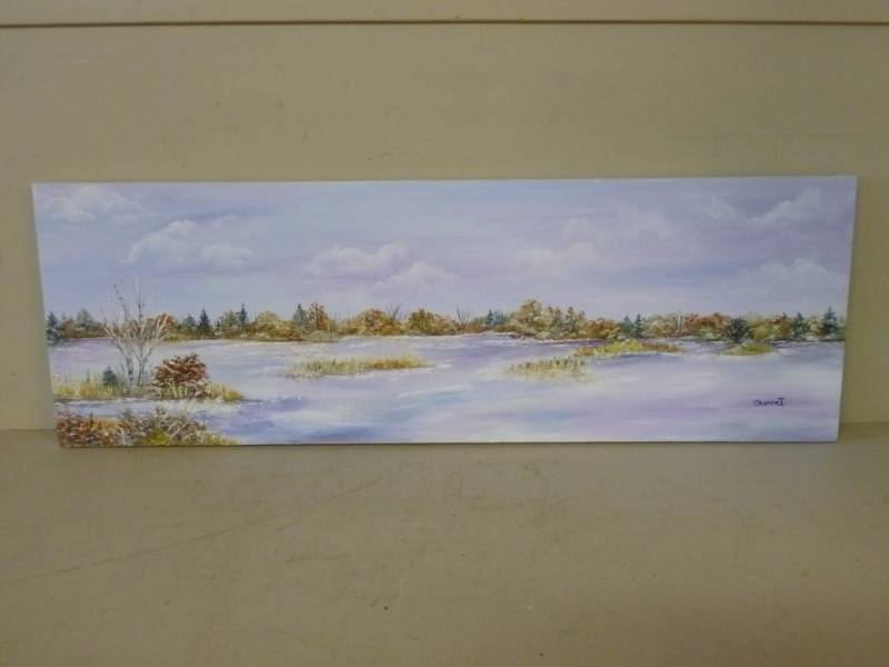 lot 48 image: Oil On Canvas