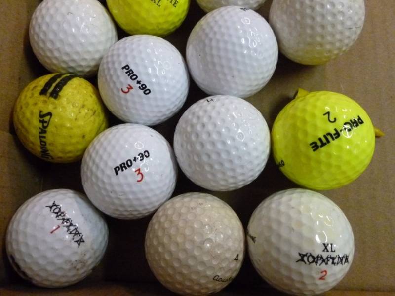 lot 67 image: Golf Balls