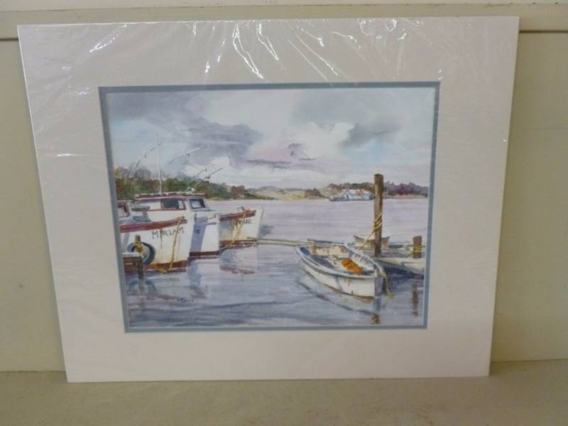 lot 74 image: Water Color Picture