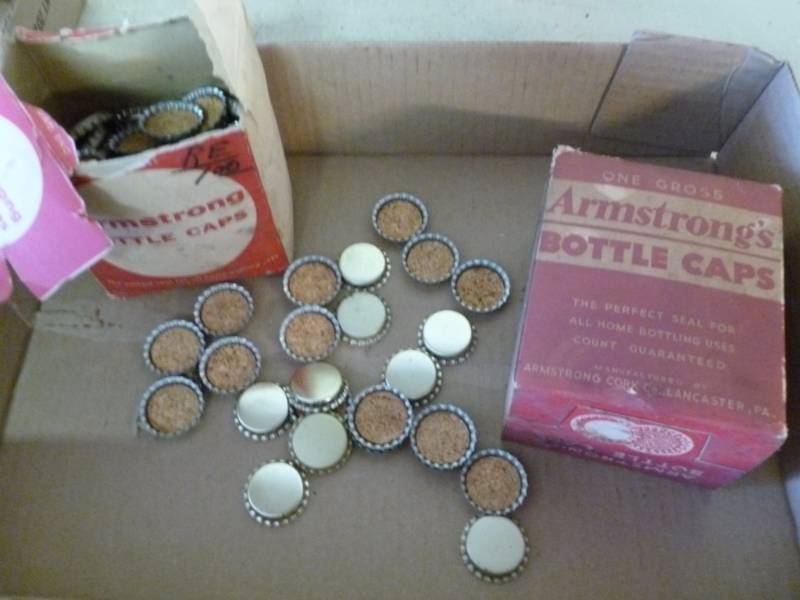 lot 112 image: Vintage Bottle Caps