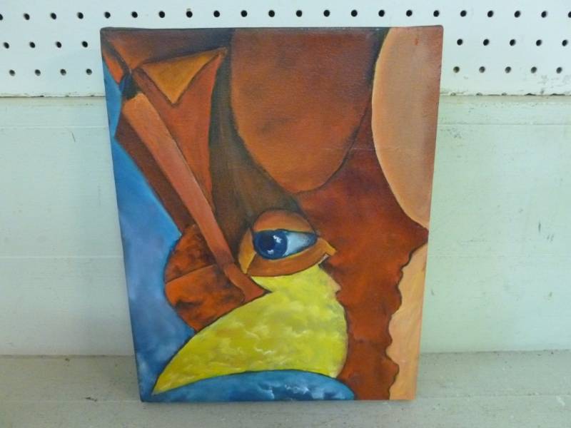 lot 164 image: Oil On Canvas