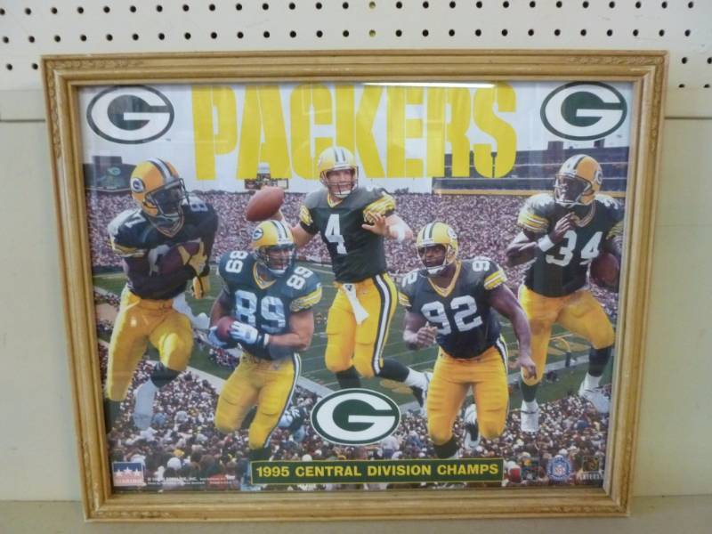 lot 208 image: Green Bay Packers Poster