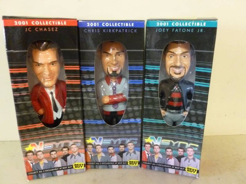lot 229 image: NSync Bobblehead Dolls