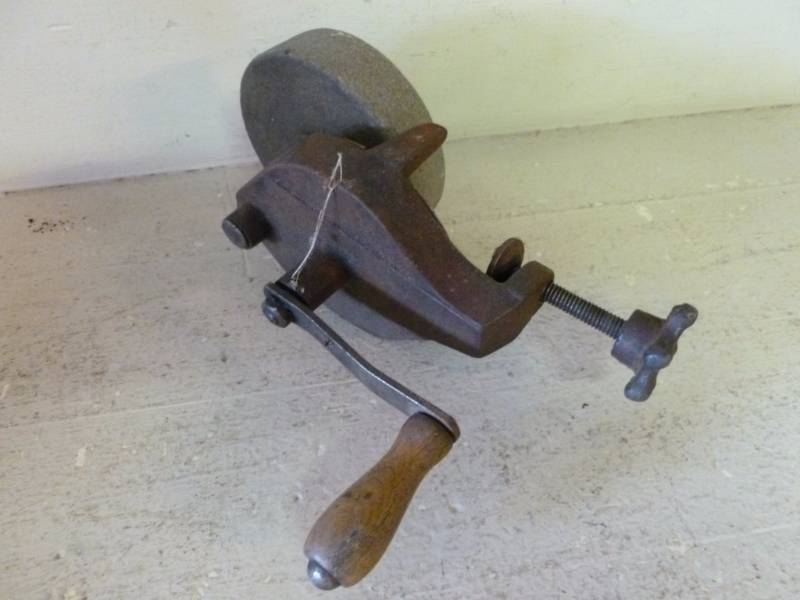 lot 298 image: Vintage Grinding Wheel