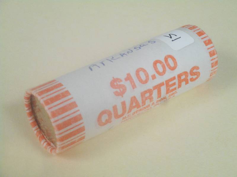 Uncirculated $10 Roll Of U.S. State...