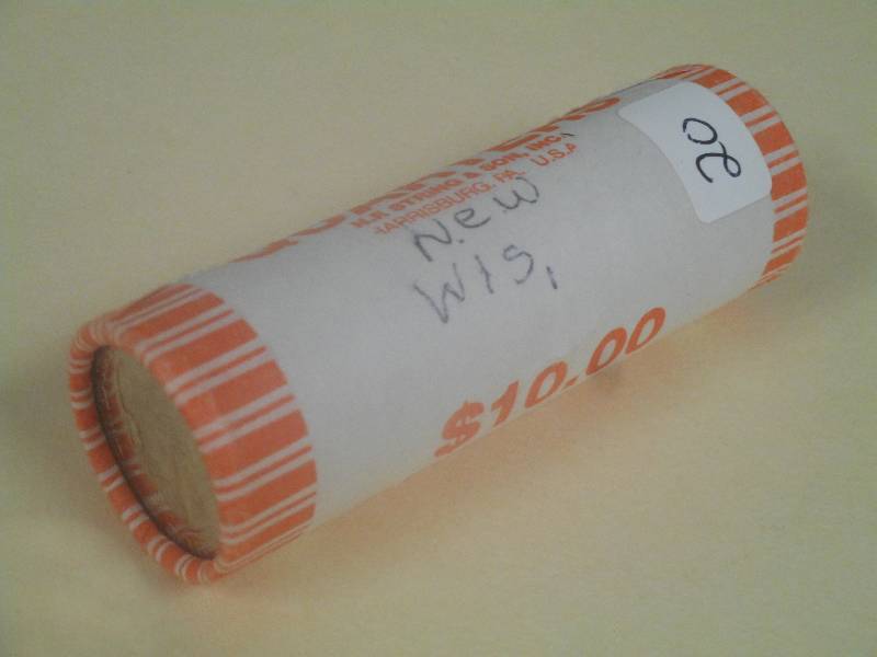 Uncirculated $10 Roll Of U.S. State...
