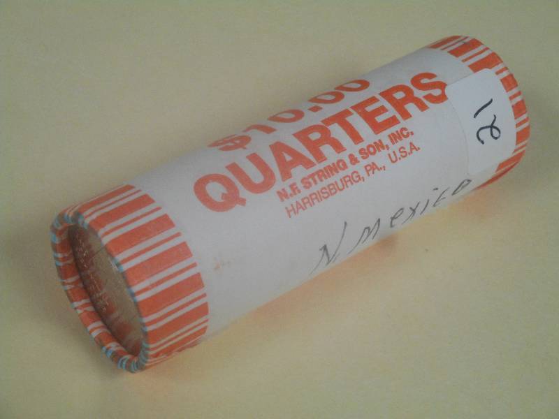 Uncirculated $10 Roll Of U.S. State...